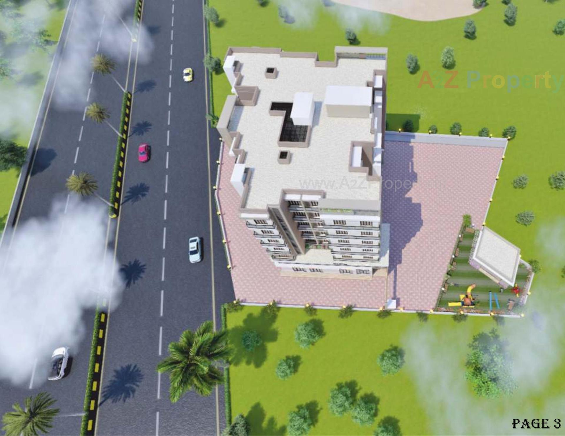 Layout of real estate project Turning Point located at Umargam, Valsad, Gujarat