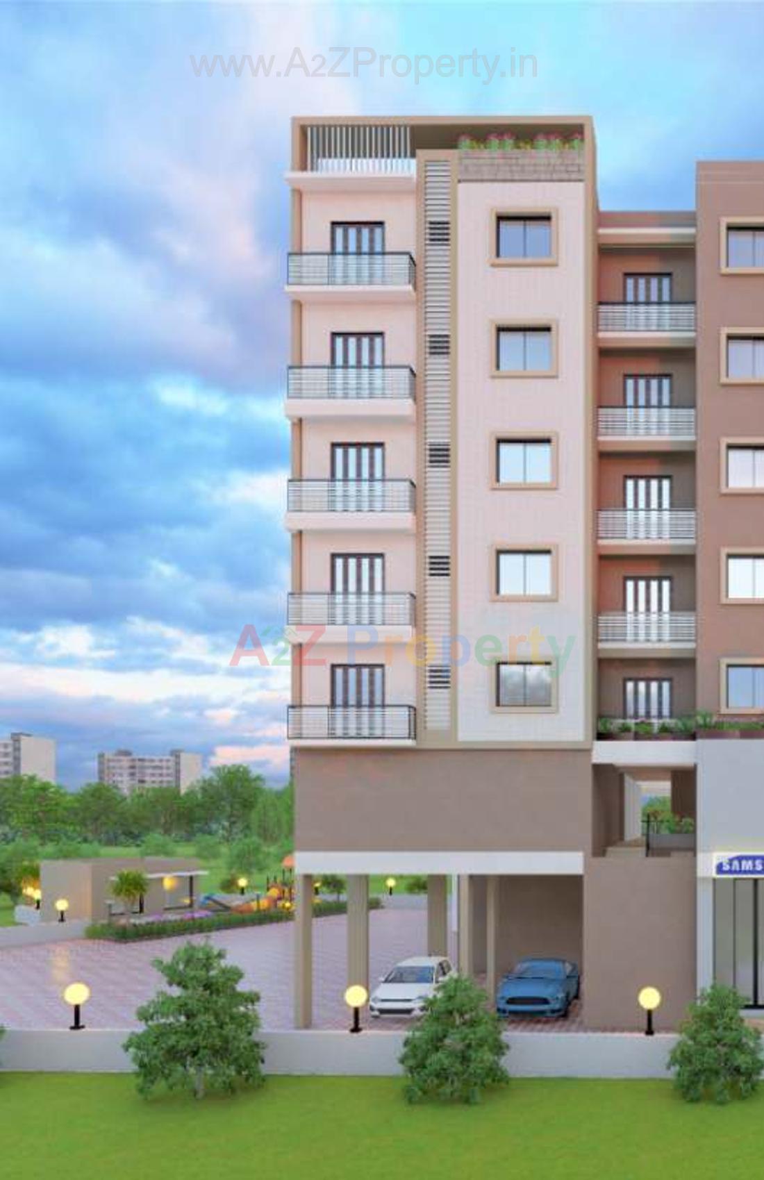 3D Elevation of real estate project Turning Point located at Umargam, Valsad, Gujarat