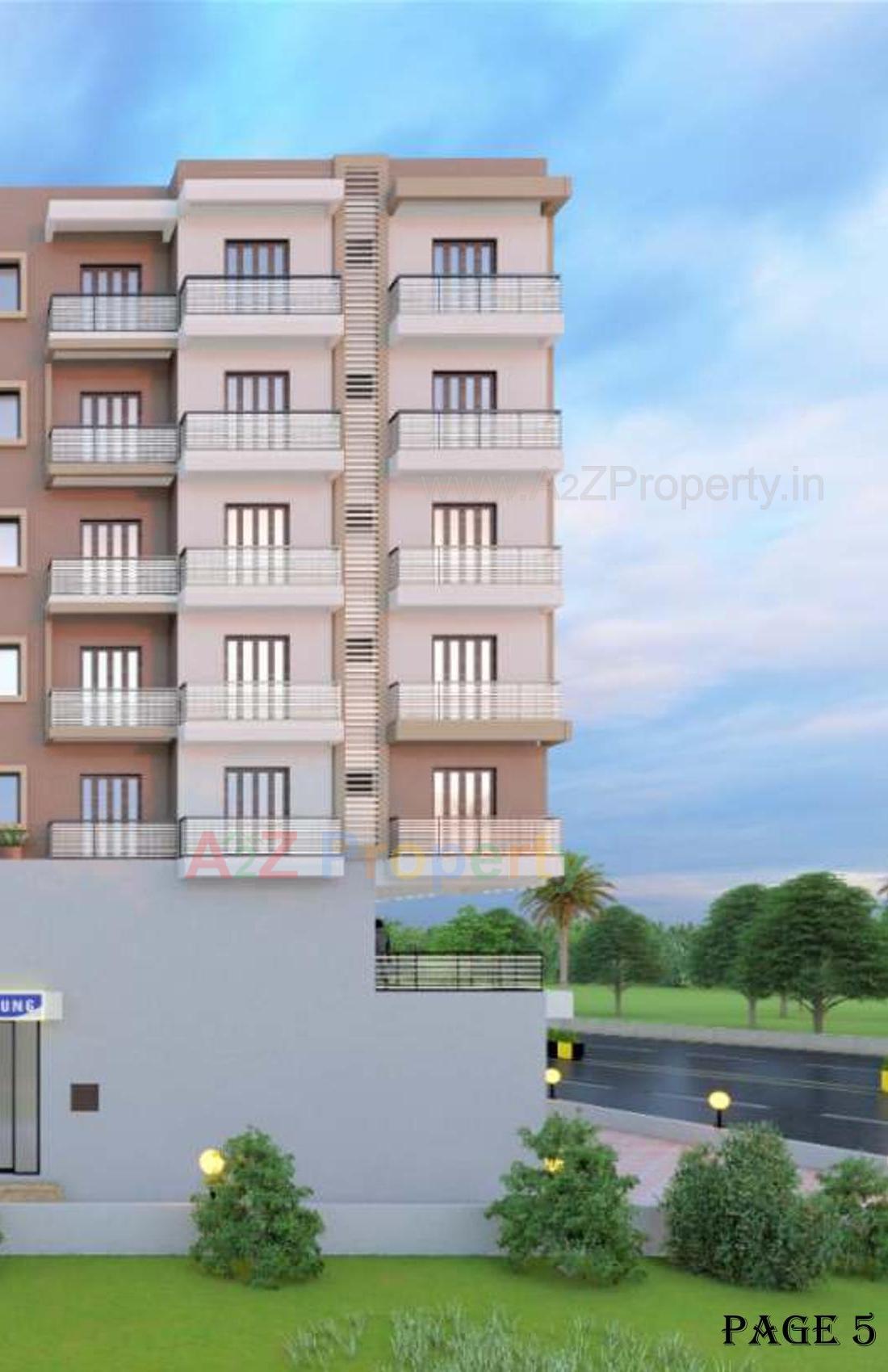 3D Elevation of real estate project Turning Point located at Umargam, Valsad, Gujarat