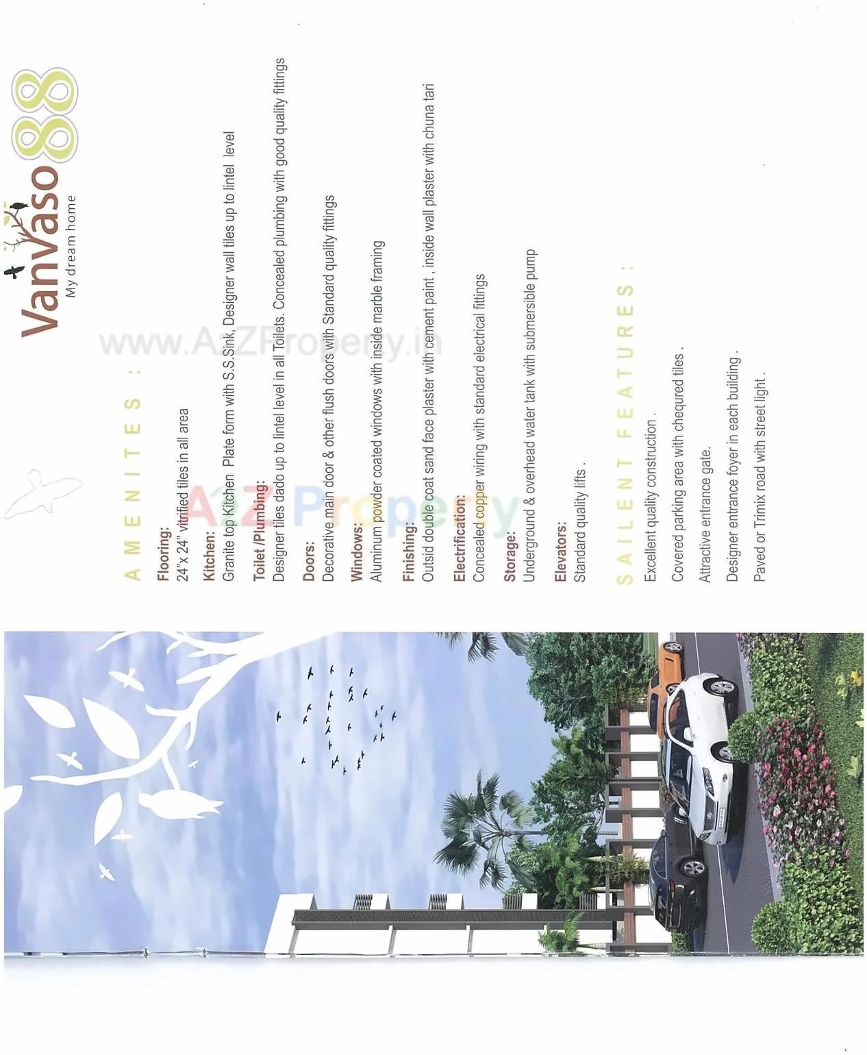  of real estate project Vanvaso located at Dungra, Valsad, Gujarat