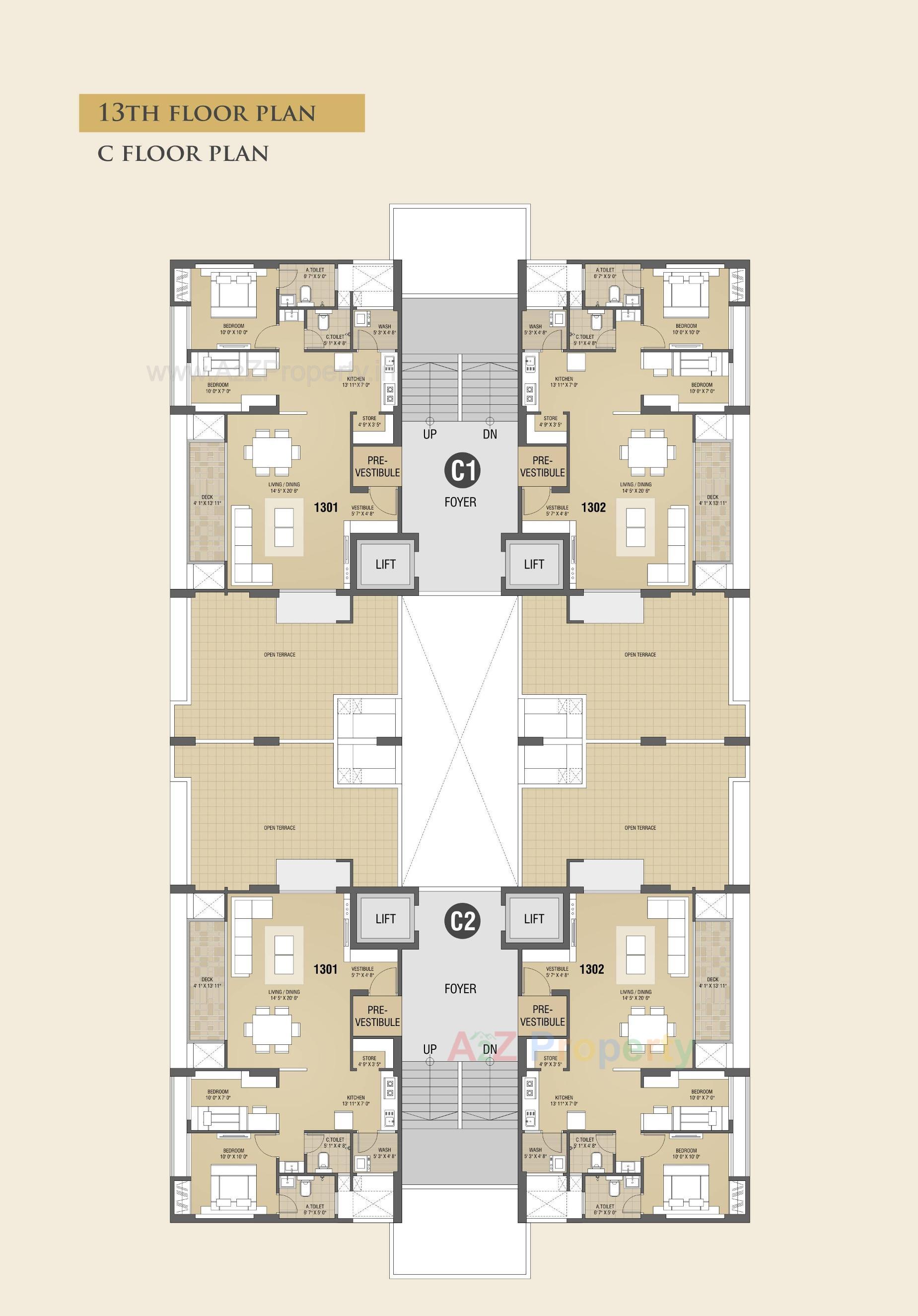 Layout of real estate project Vivan located at Chala, Valsad, Gujarat