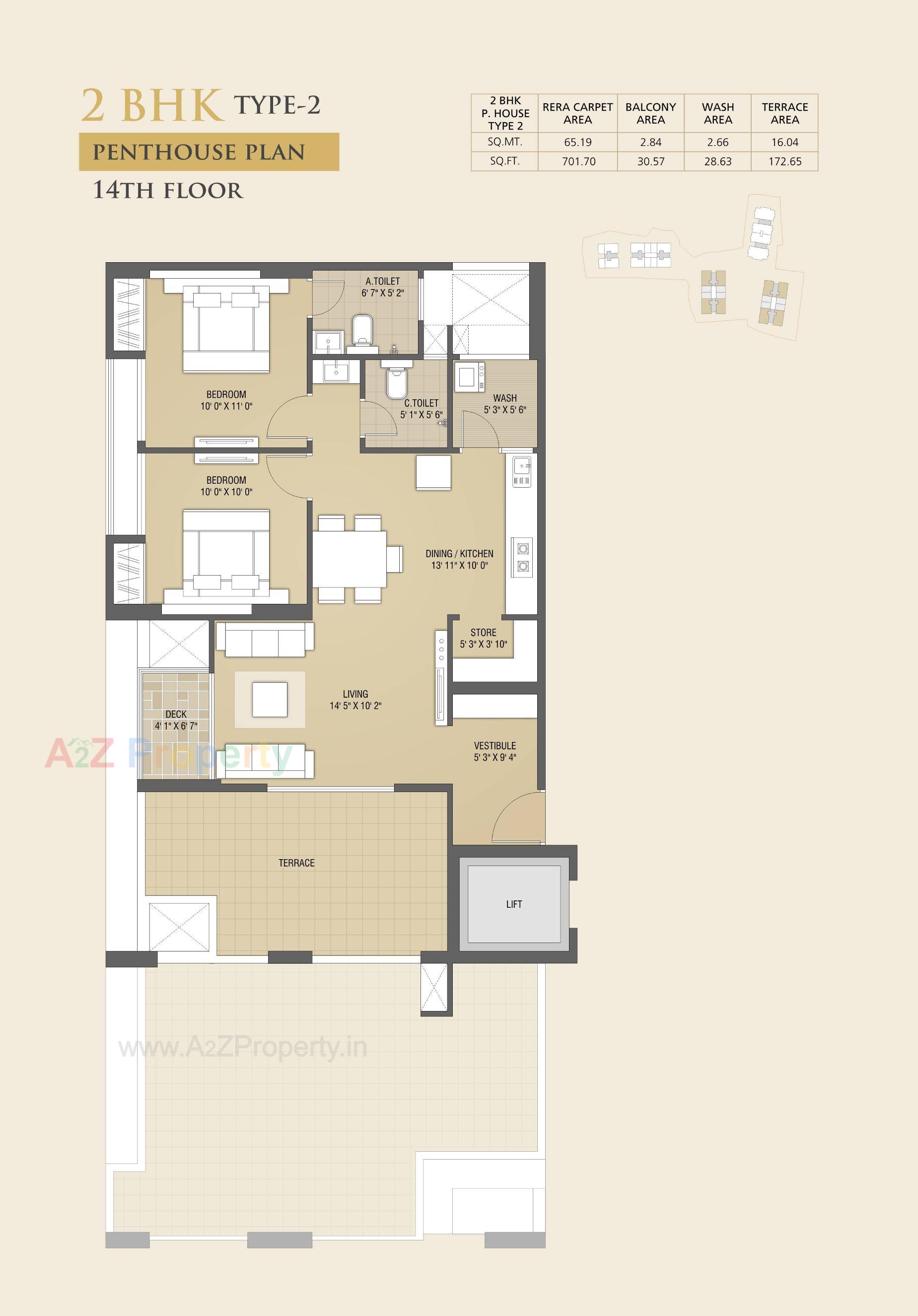 Layout of real estate project Vivan located at Chala, Valsad, Gujarat