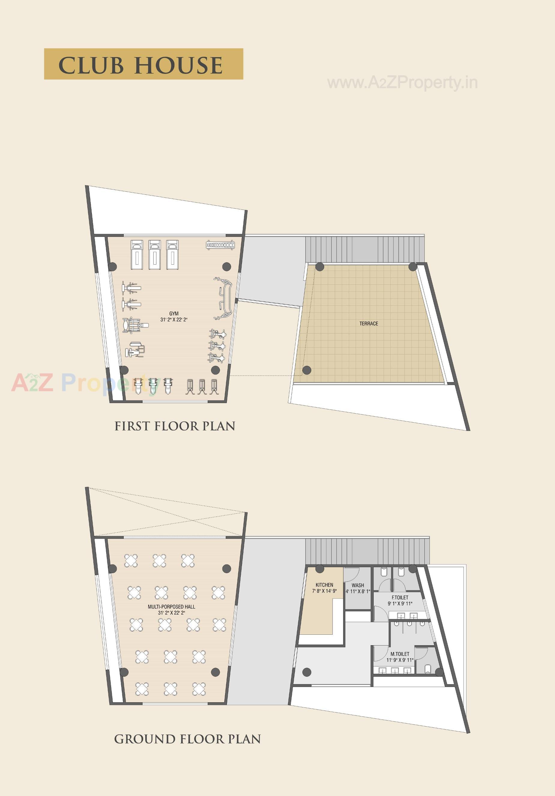 Layout of real estate project Vivan located at Chala, Valsad, Gujarat