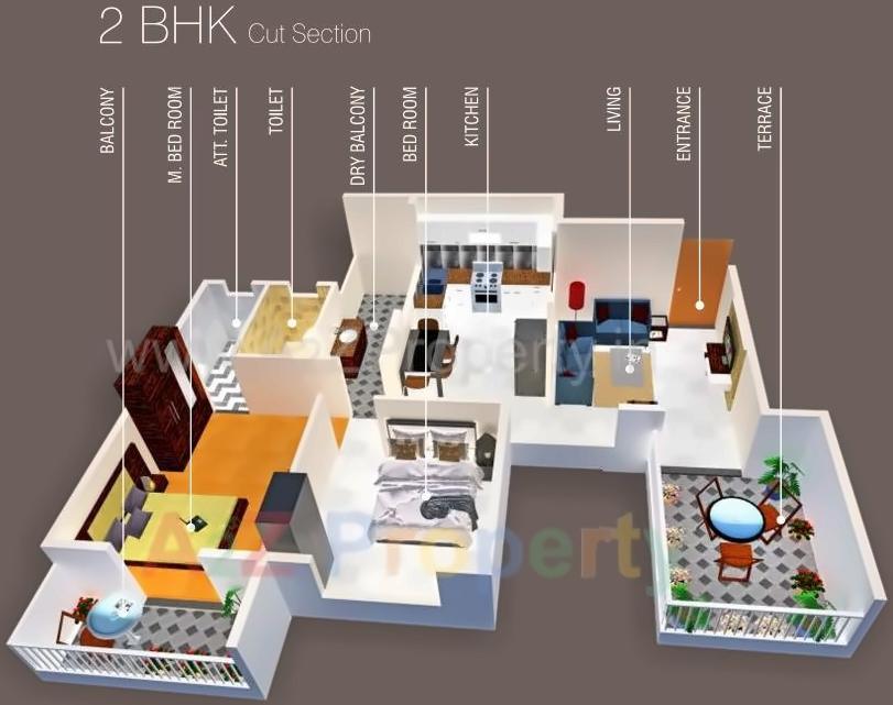 Image 27622 4 of real estate project The Courtyard located at Ahmadnagar-m-corp, Ahmednagar, Maharashtra