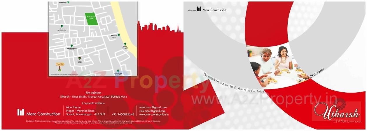  of real estate project Utkarsha located at Ahmadnagar-cb, Ahmednagar, Maharashtra