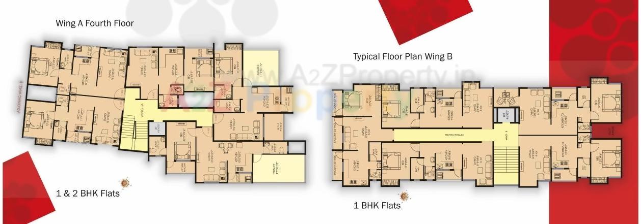 Layout of real estate project Utkarsha located at Ahmadnagar-cb, Ahmednagar, Maharashtra