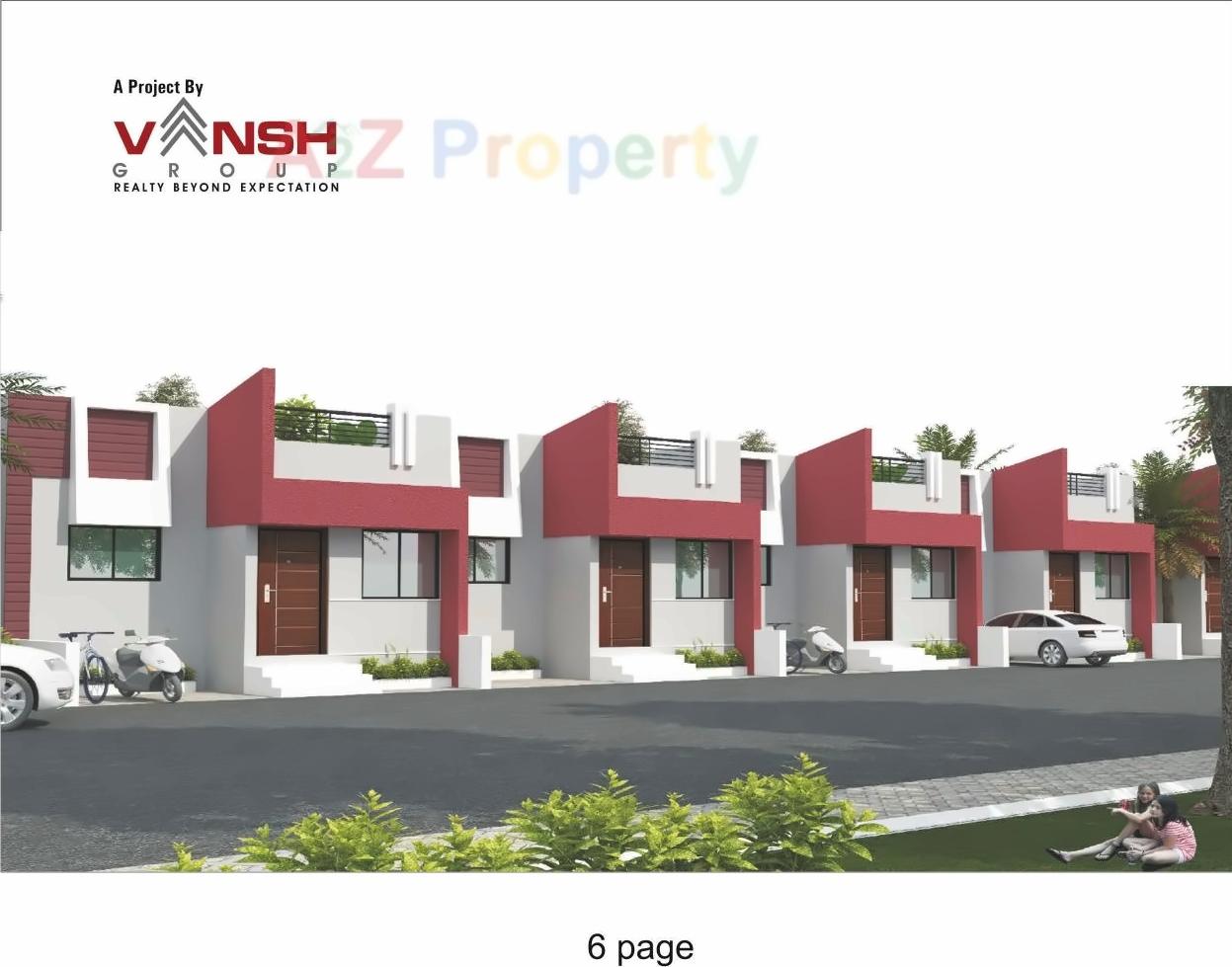 3D Elevation of real estate project Akshad Super City located at Gangapur-jahagir, Aurangabad, Maharashtra