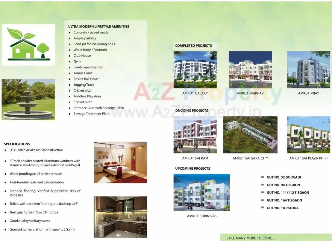  of real estate project Amrut Sai Plaza located at Aurangabad-m-corp, Aurangabad, Maharashtra
