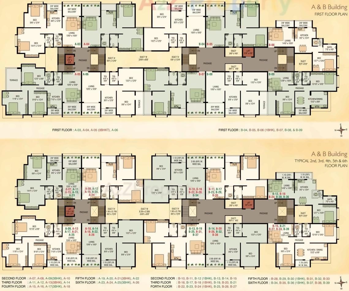 Layout of real estate project Apratim Park Uttam Nagari located at Aurangabad-m-corp, Aurangabad, Maharashtra
