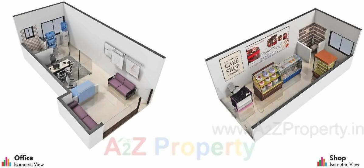 Layout of real estate project Arihant Business Center located at Satara-ct, Aurangabad, Maharashtra