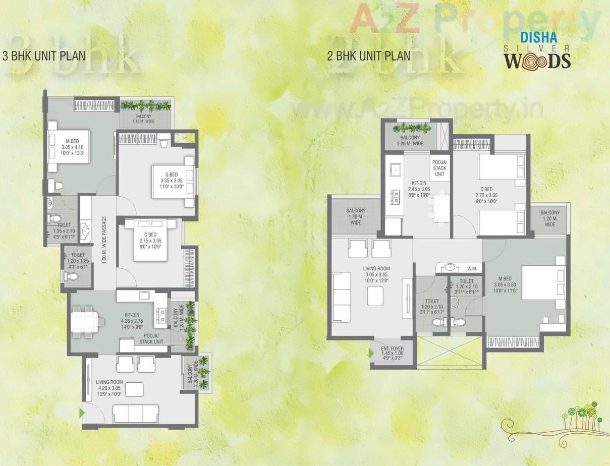 Layout of real estate project Disha Silverwoods located at Aurangabad-m-corp, Aurangabad, Maharashtra