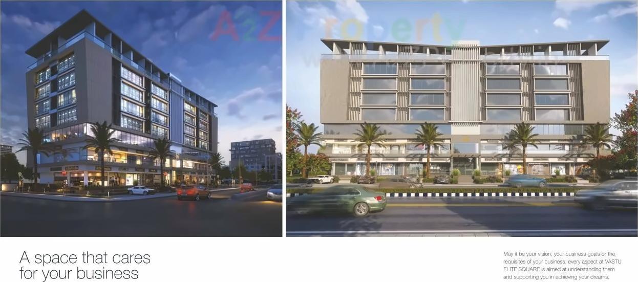 3D Elevation of real estate project Elite Square located at Aurangabad-m-corp, Aurangabad, Maharashtra