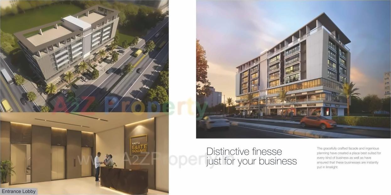 3D Elevation of real estate project Elite Square located at Aurangabad-m-corp, Aurangabad, Maharashtra