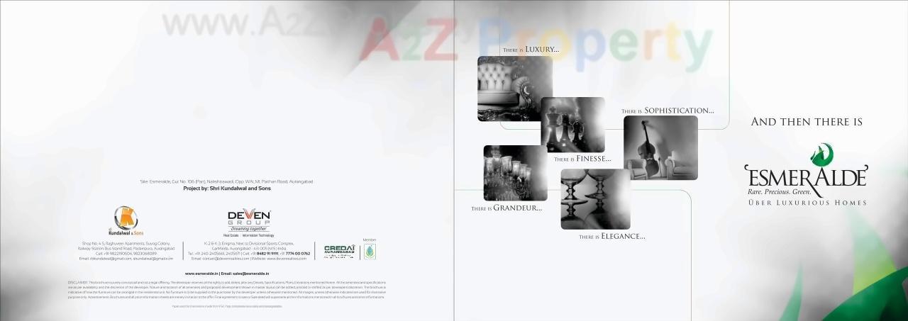  of real estate project Esmeralde located at Aurangabad-m-corp, Aurangabad, Maharashtra