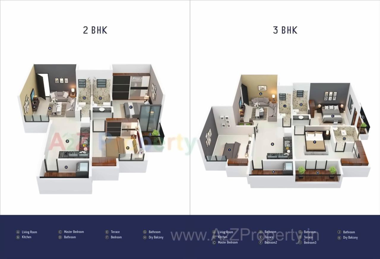 Layout of real estate project Fortune Park located at Satara-ct, Aurangabad, Maharashtra
