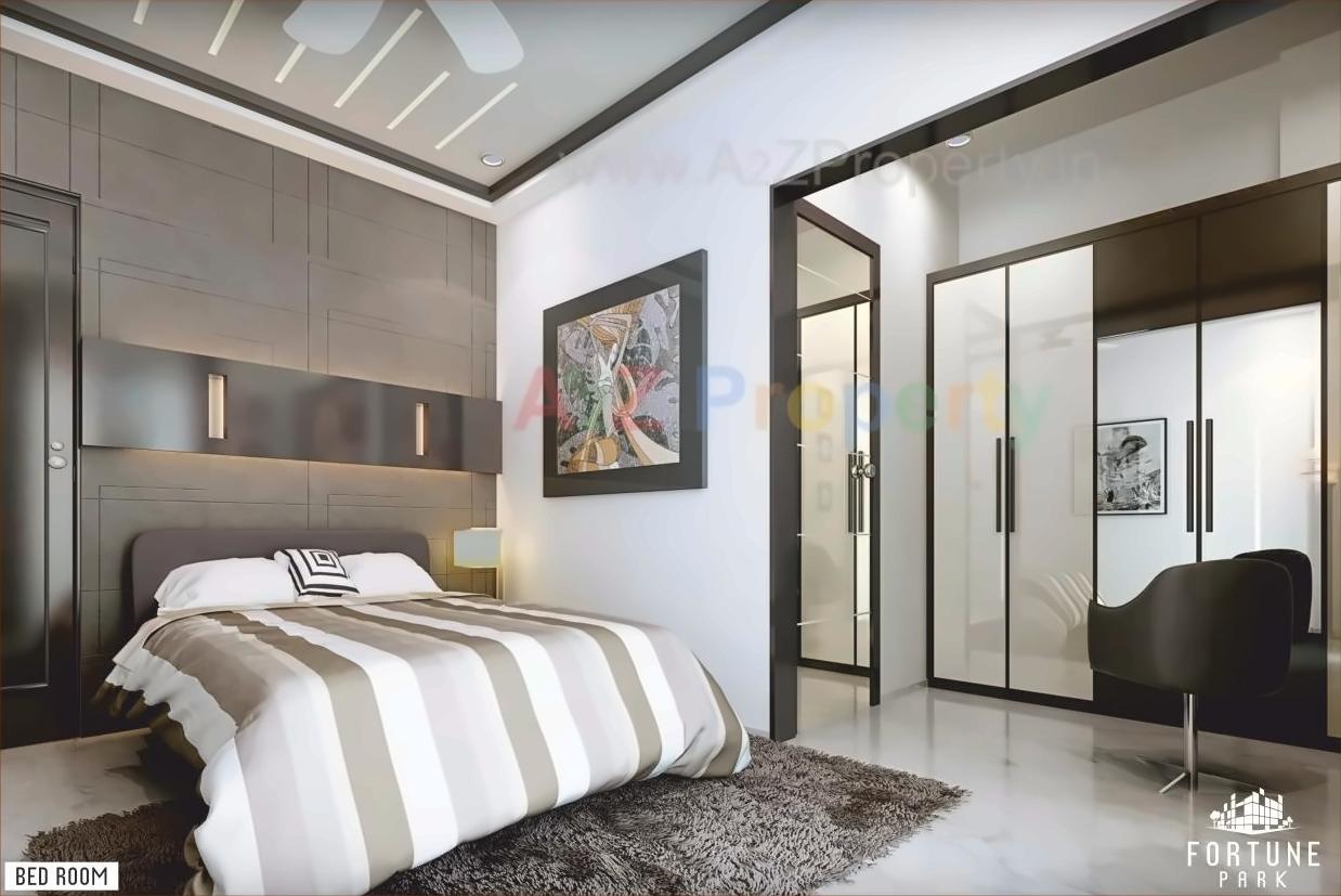 3D Elevation of real estate project Fortune Park located at Satara-ct, Aurangabad, Maharashtra