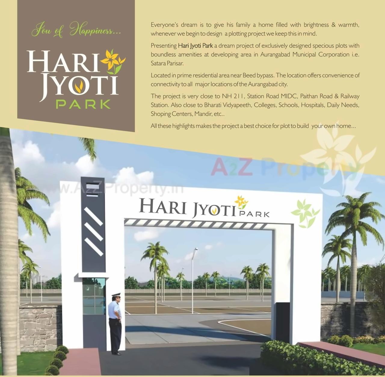  of real estate project Hari Jyoti Park (part   I) located at Aurangabad-m-corp, Aurangabad, Maharashtra