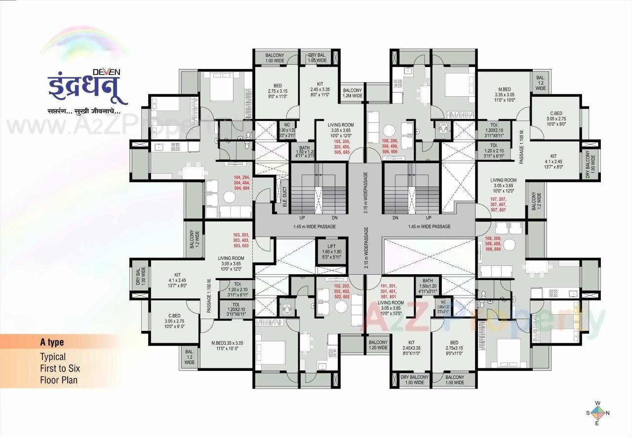 Image 26457 5 of real estate project Indradhanu located at Tisgaon, Aurangabad, Maharashtra