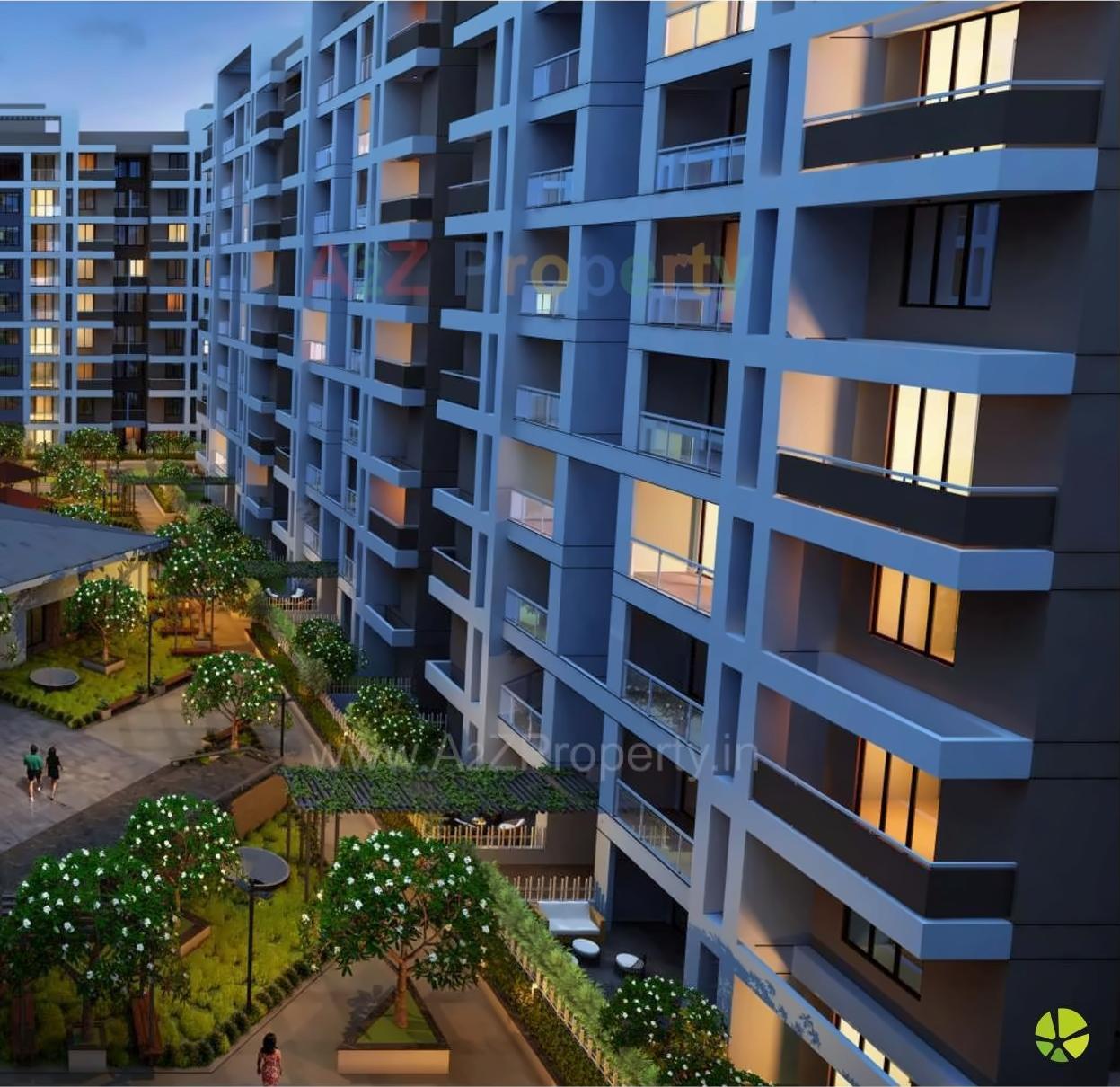 3D Elevation of real estate project My World located at Aurangabad-m-corp, Aurangabad, Maharashtra