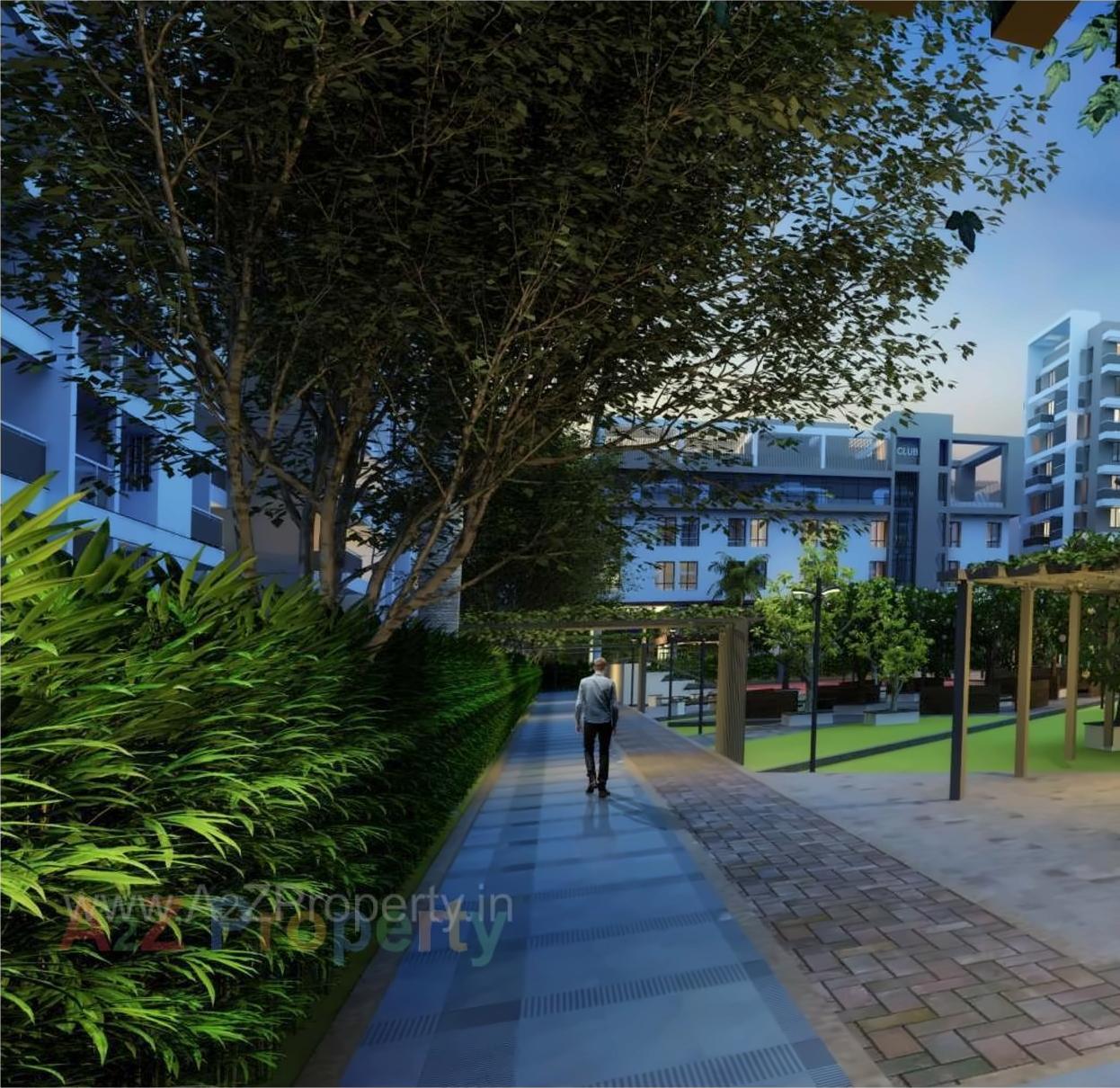 3D Elevation of real estate project My World located at Aurangabad-m-corp, Aurangabad, Maharashtra