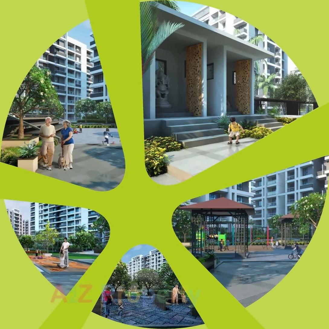 3D Elevation of real estate project My World located at Aurangabad-m-corp, Aurangabad, Maharashtra