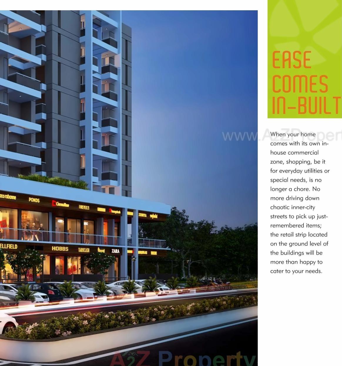 3D Elevation of real estate project My World located at Aurangabad-m-corp, Aurangabad, Maharashtra