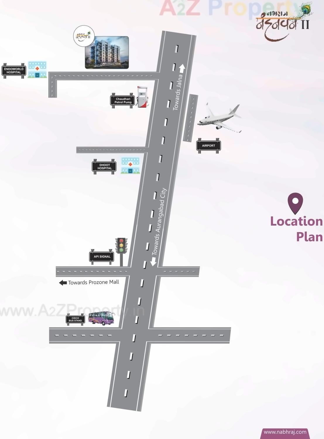  of real estate project Nabhraj Nandanvan located at Aurangabad-m-corp, Aurangabad, Maharashtra