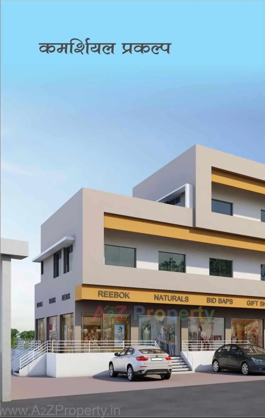 3D Elevation of real estate project Narayan Srushti located at Shendraban, Aurangabad, Maharashtra