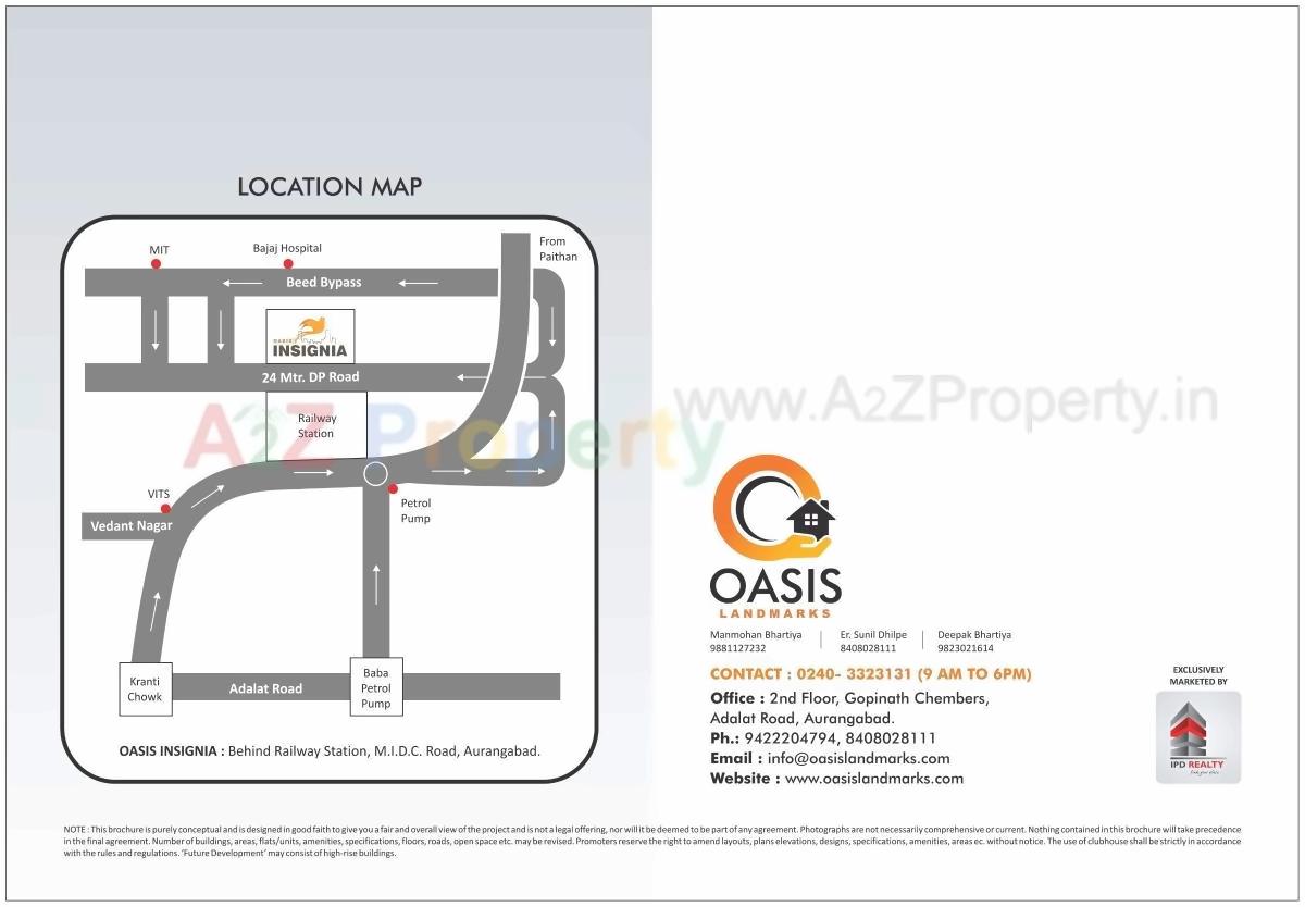  of real estate project Oasis Insignia located at Aurangabad-m-corp, Aurangabad, Maharashtra