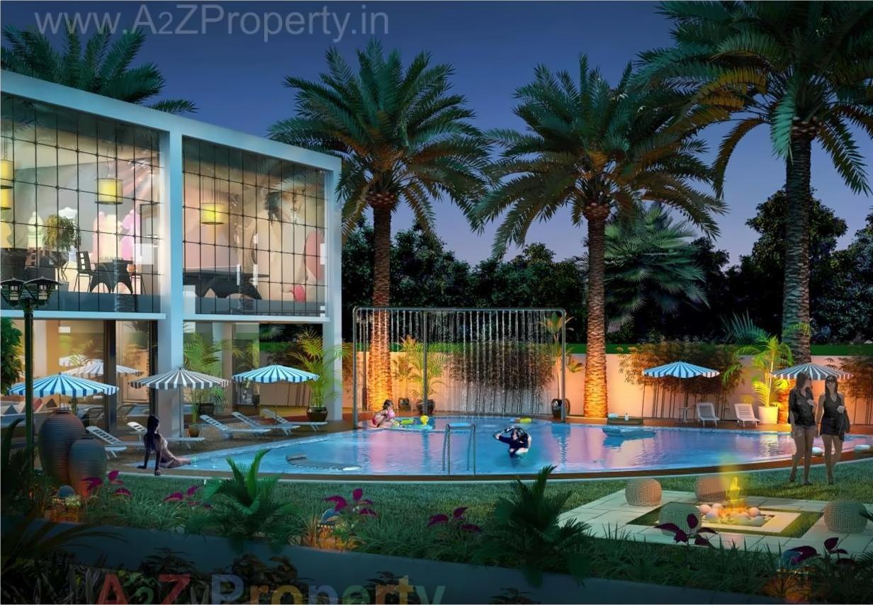 3D Elevation of real estate project Oasis Insignia located at Aurangabad-m-corp, Aurangabad, Maharashtra