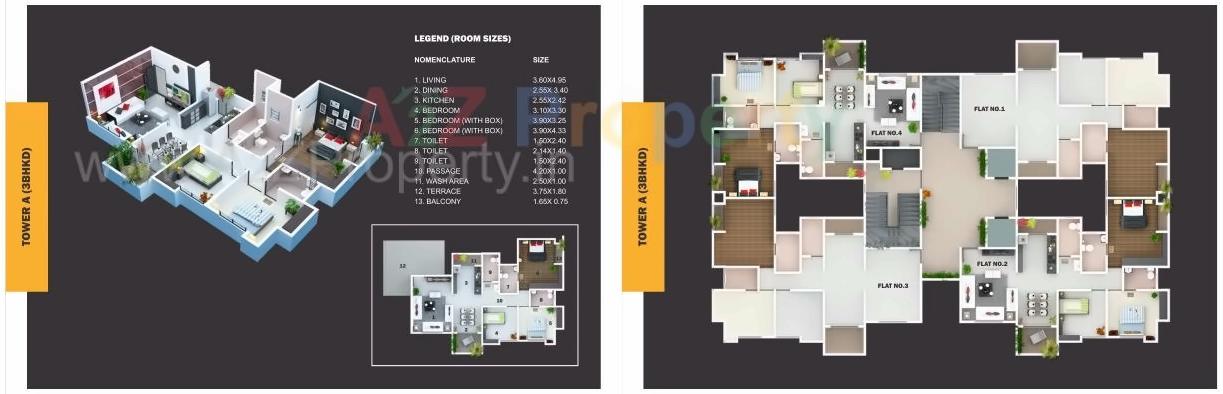  of real estate project Oasis Insignia located at Aurangabad-m-corp, Aurangabad, Maharashtra