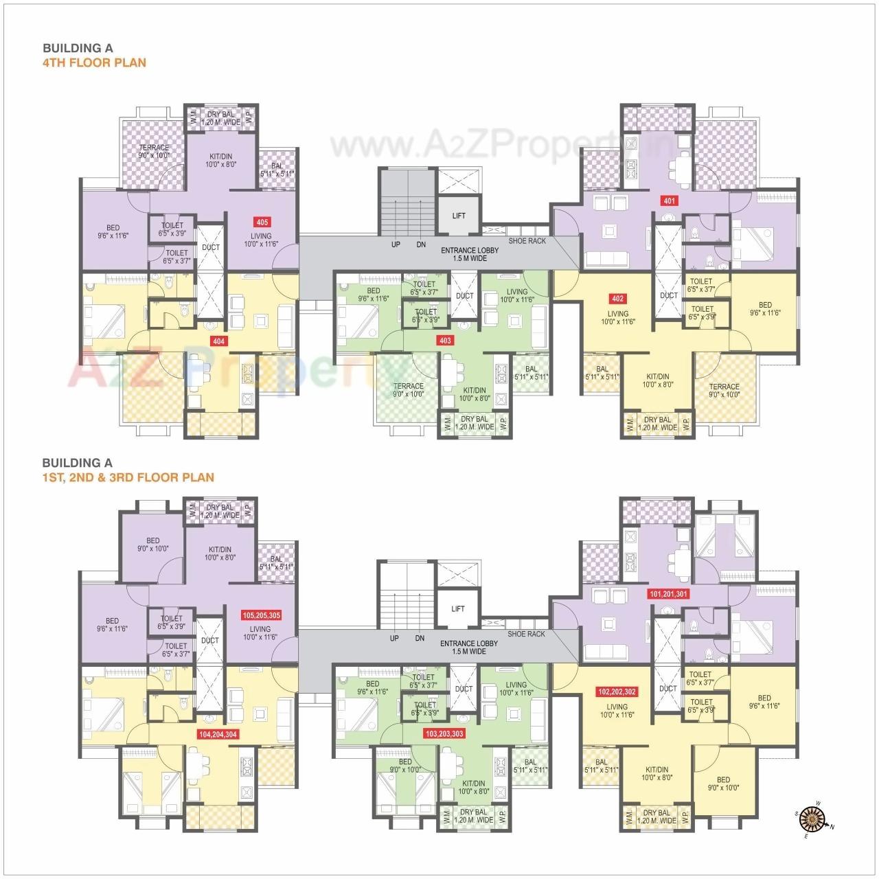 Layout of real estate project Parijat located at Aurangabad-m-corp, Aurangabad, Maharashtra