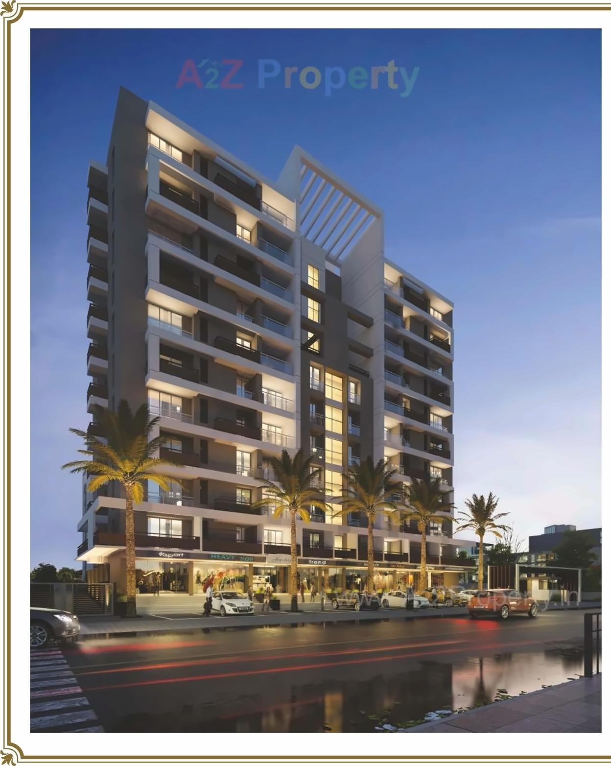 3D Elevation of real estate project Pride Century The Oval located at Aurangabad-m-corp, Aurangabad, Maharashtra