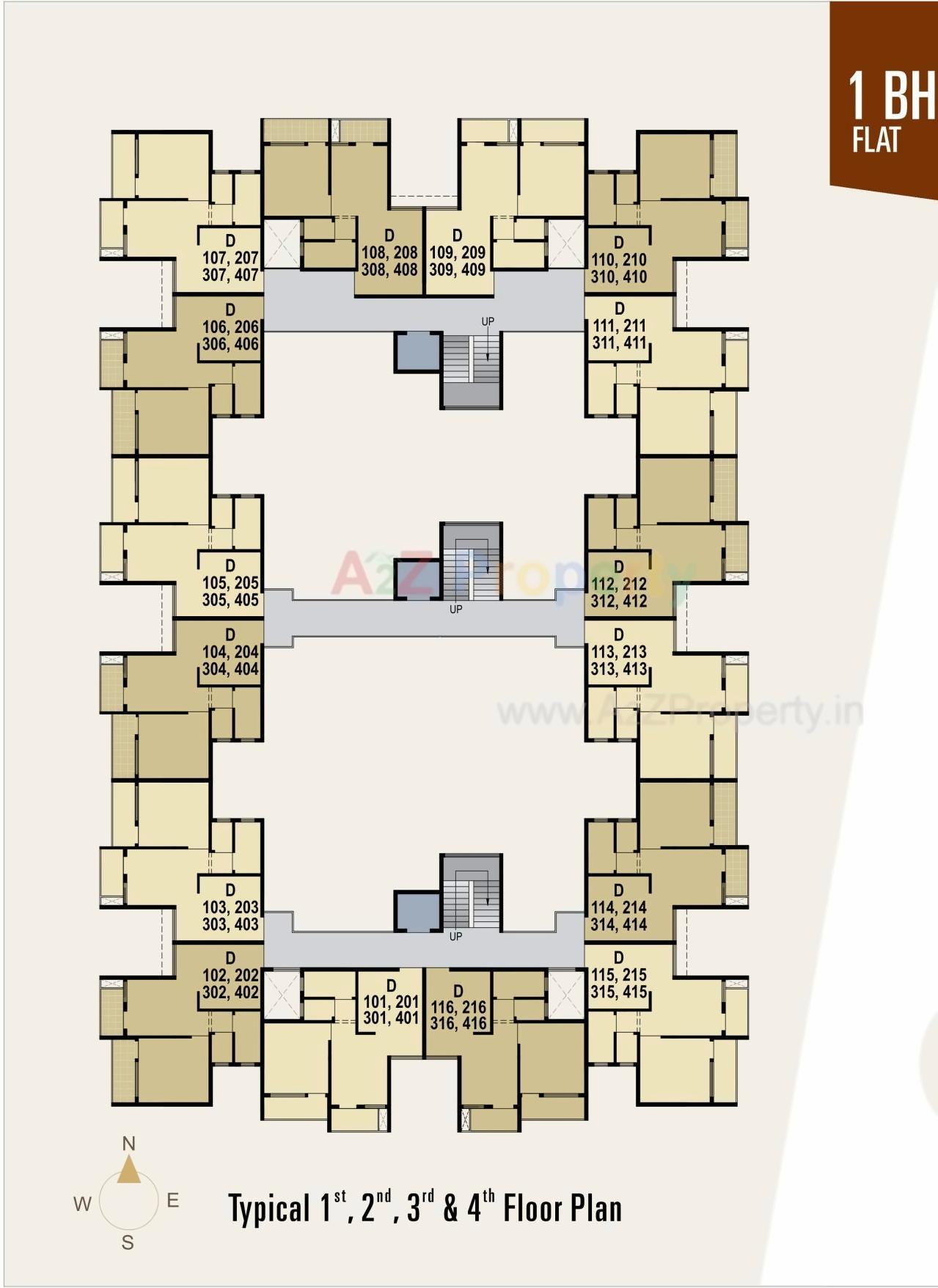 Layout of real estate project Raaj Swapnapurti located at Tisgaon, Aurangabad, Maharashtra