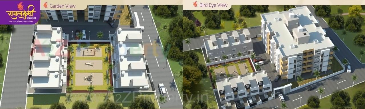 3D Elevation of real estate project Raj Laxmi Residency located at Aurangabad-m-corp, Aurangabad, Maharashtra