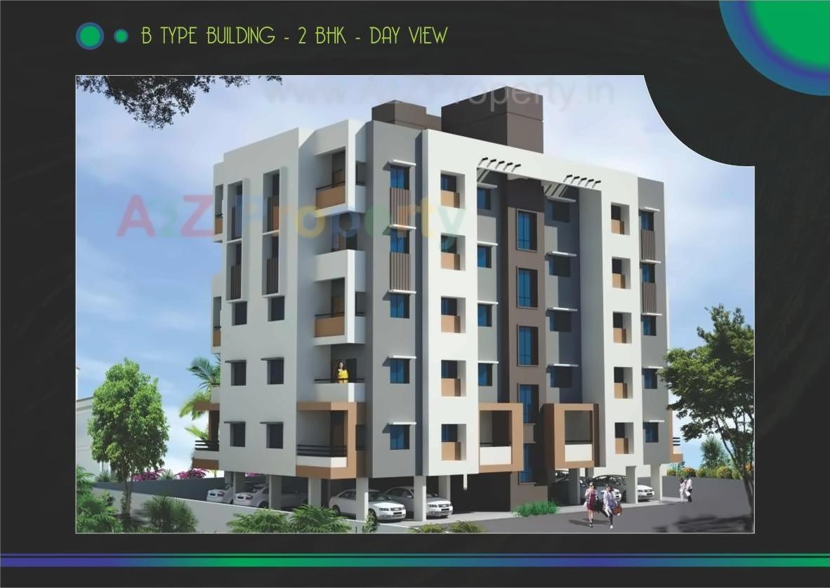 3D Elevation of real estate project Sara Gokuldham located at Aurangabad-m-corp, Aurangabad, Maharashtra