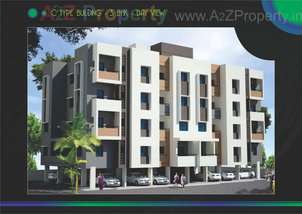 3D Elevation of real estate project Sara Gokuldham located at Aurangabad-m-corp, Aurangabad, Maharashtra