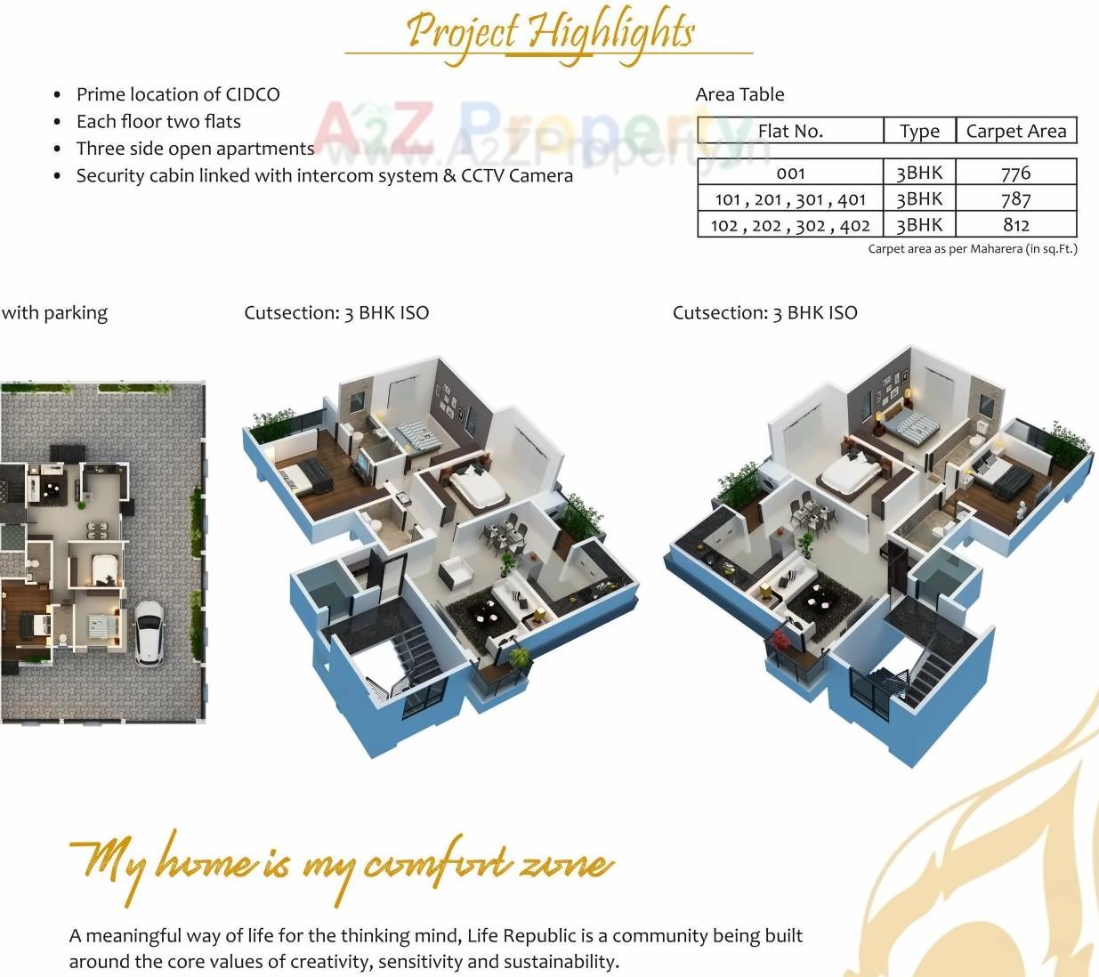 Layout of real estate project Shree Krishna Residency located at Golwadi, Aurangabad, Maharashtra