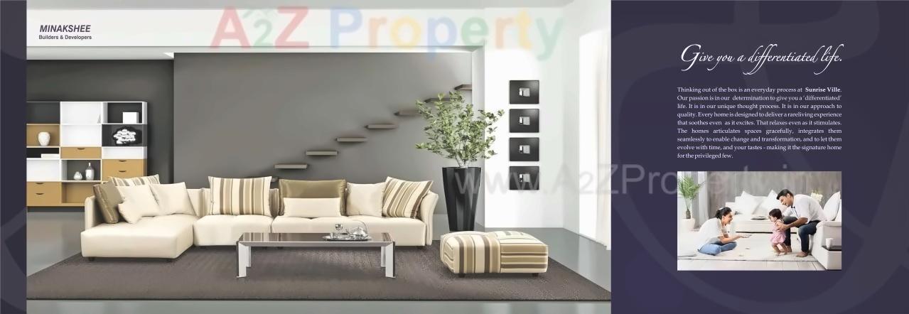 3D Elevation of real estate project Sunrise Ville located at Tisgaon, Aurangabad, Maharashtra