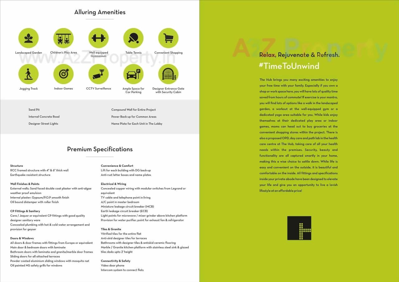  of real estate project The Hub located at Shendra-kamangar, Aurangabad, Maharashtra