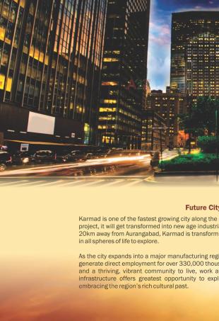 Elevation of real estate project Urban Ambition located at Karmad, Aurangabad, Maharashtra