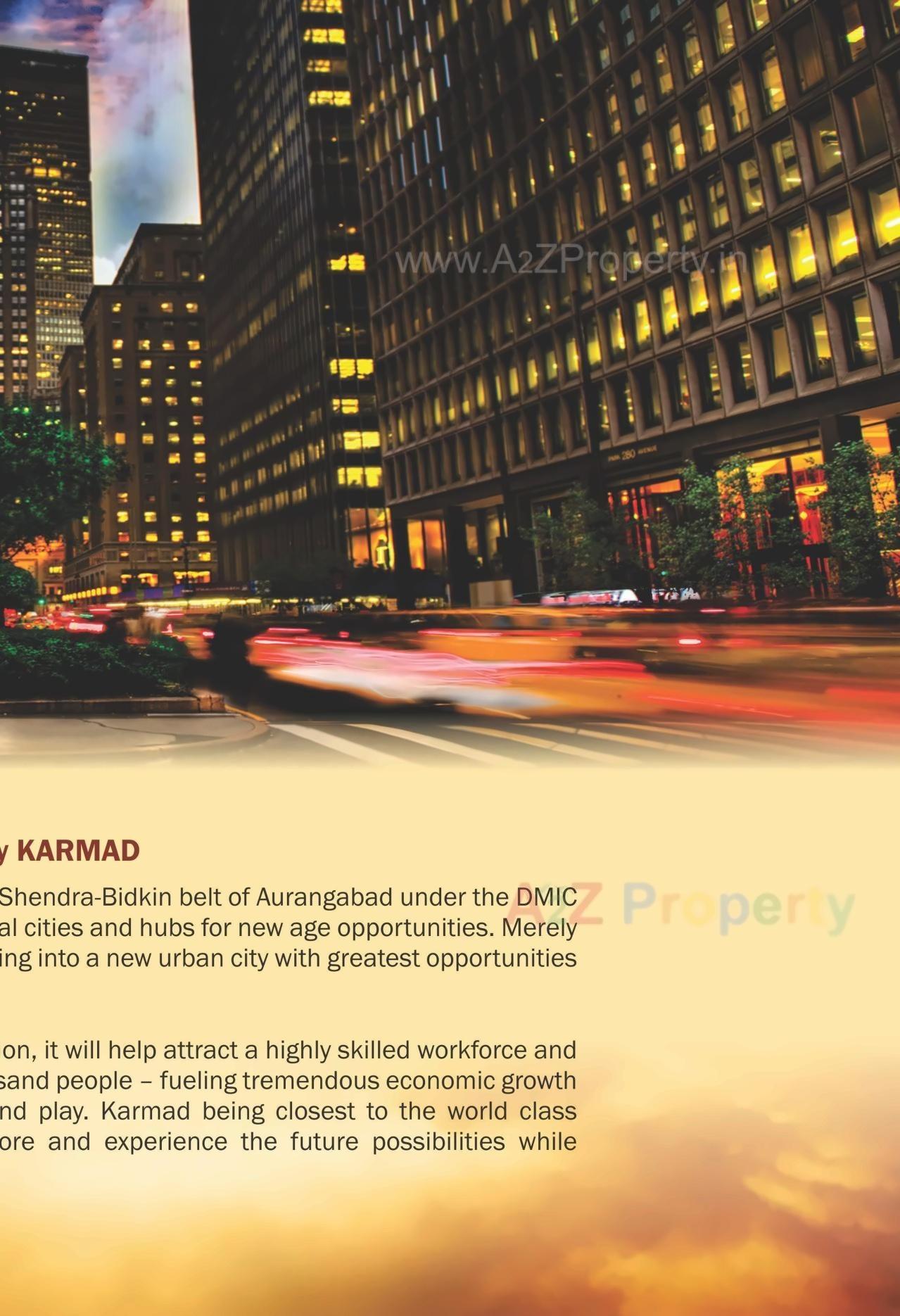 3D Elevation of real estate project Urban Ambition located at Karmad, Aurangabad, Maharashtra