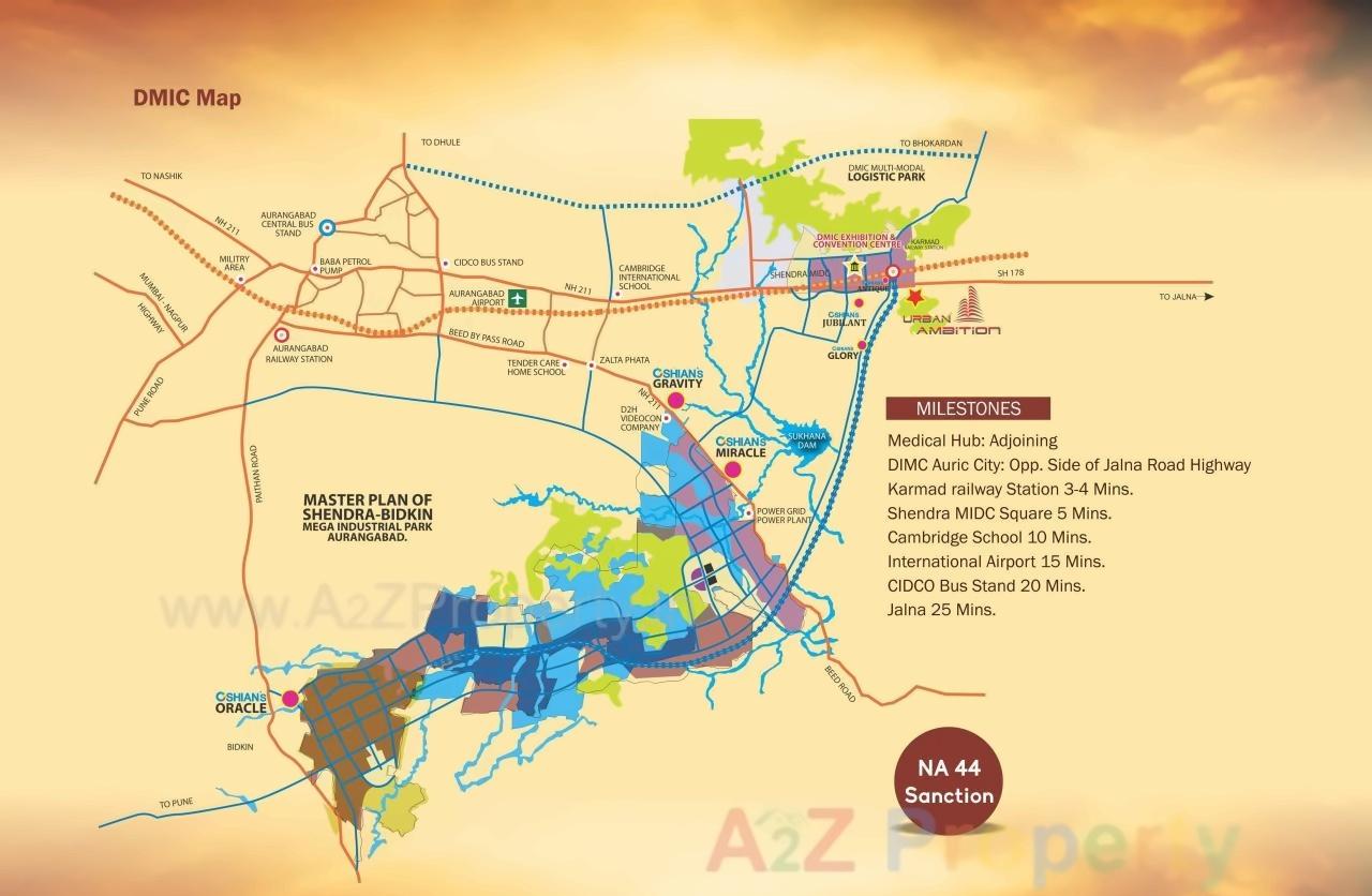  of real estate project Urban Ambition located at Karmad, Aurangabad, Maharashtra