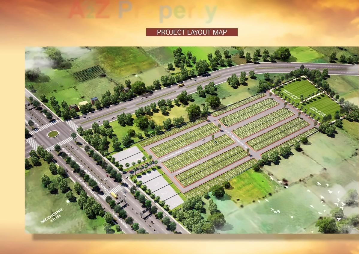 3D Elevation of real estate project Urban Ambition located at Karmad, Aurangabad, Maharashtra