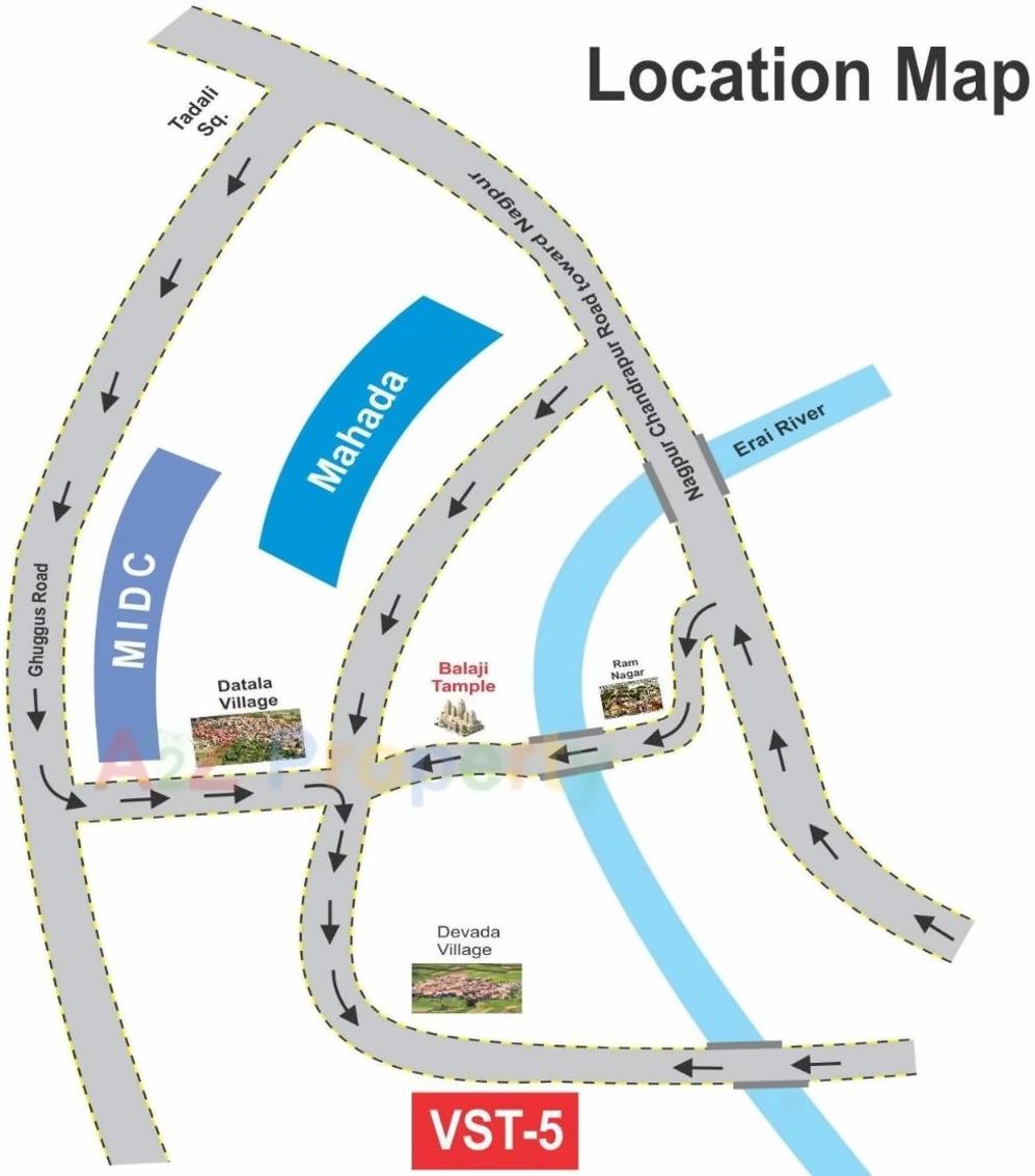  of real estate project Vidarbha Estate Rose located at Dewada, Chandrapur, Maharashtra