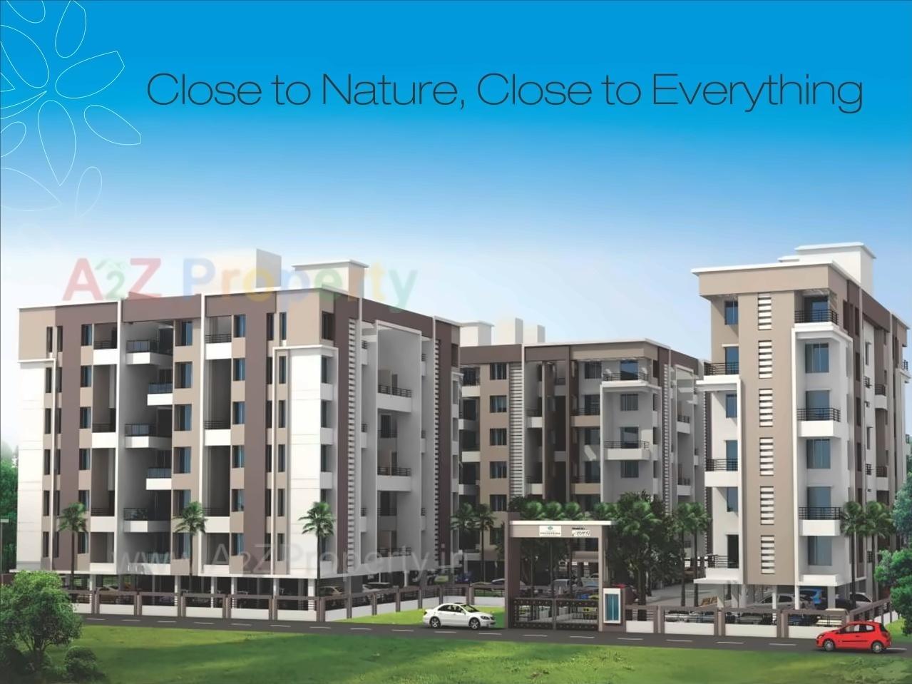 3D Elevation of real estate project Anand Prospera located at Kolhapur-m-corp, Kolhapur, Maharashtra