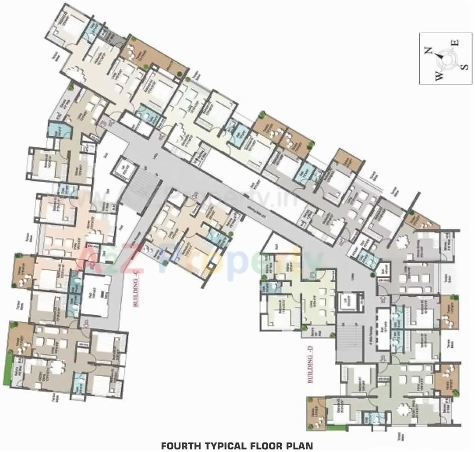 Layout of real estate project Anant Pride Ii located at Kolhapur-m-corp, Kolhapur, Maharashtra