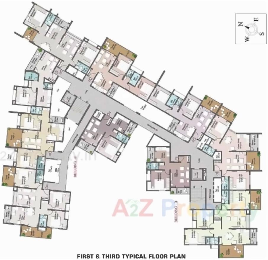 Layout of real estate project Anant Pride Ii located at Kolhapur-m-corp, Kolhapur, Maharashtra