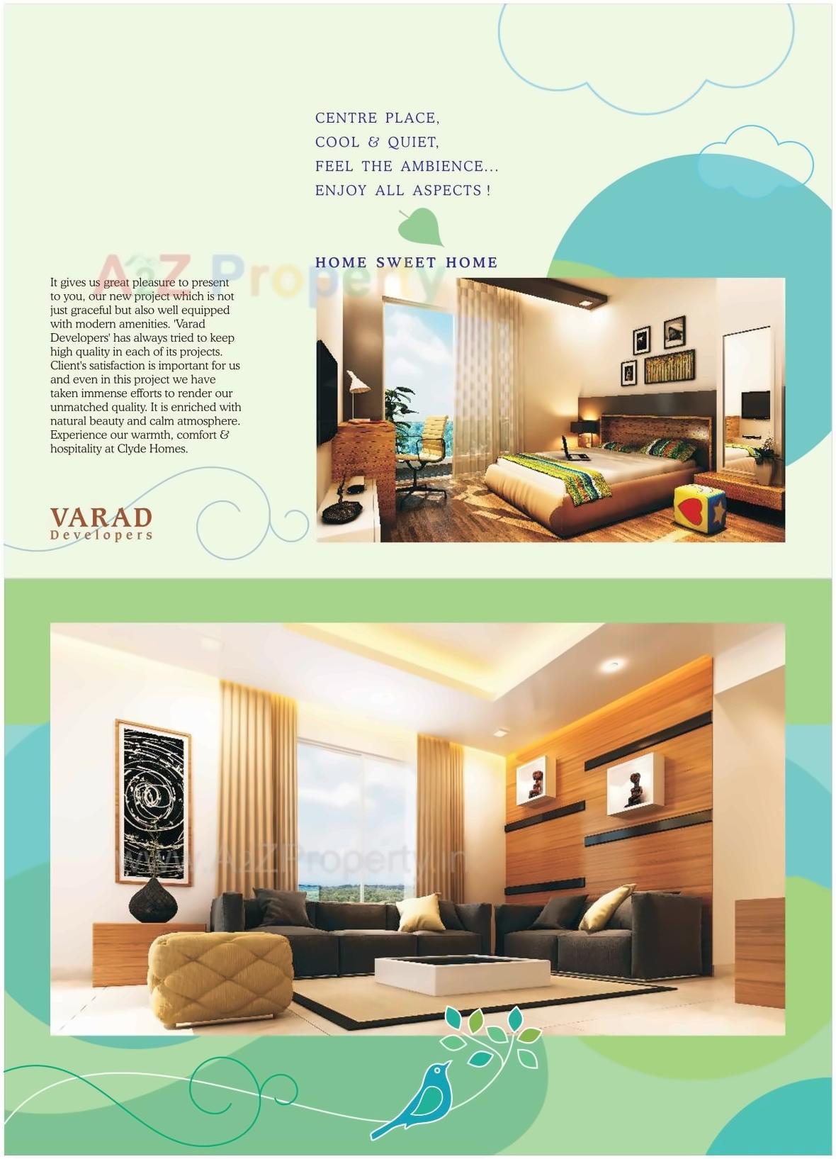 3D Elevation of real estate project Clyde Homes located at Kolhapur-m-corp, Kolhapur, Maharashtra