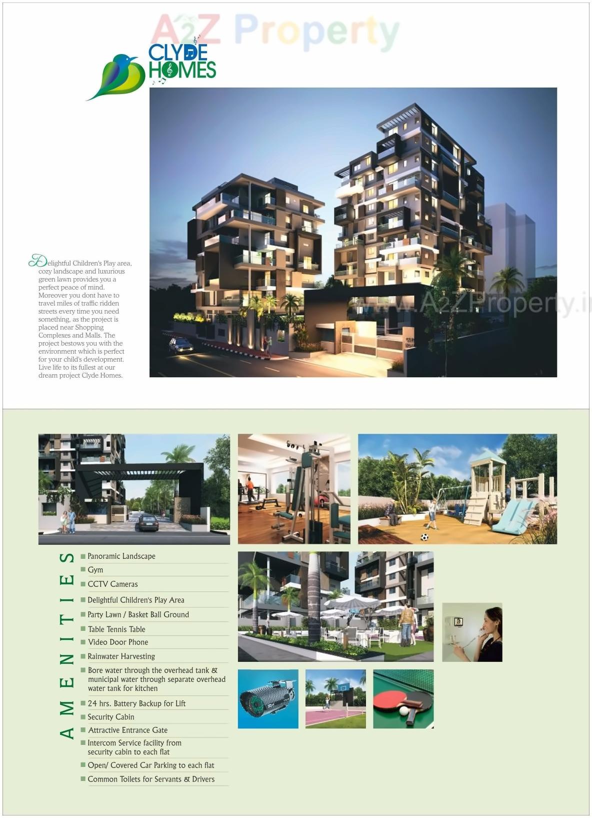  of real estate project Clyde Homes located at Kolhapur-m-corp, Kolhapur, Maharashtra